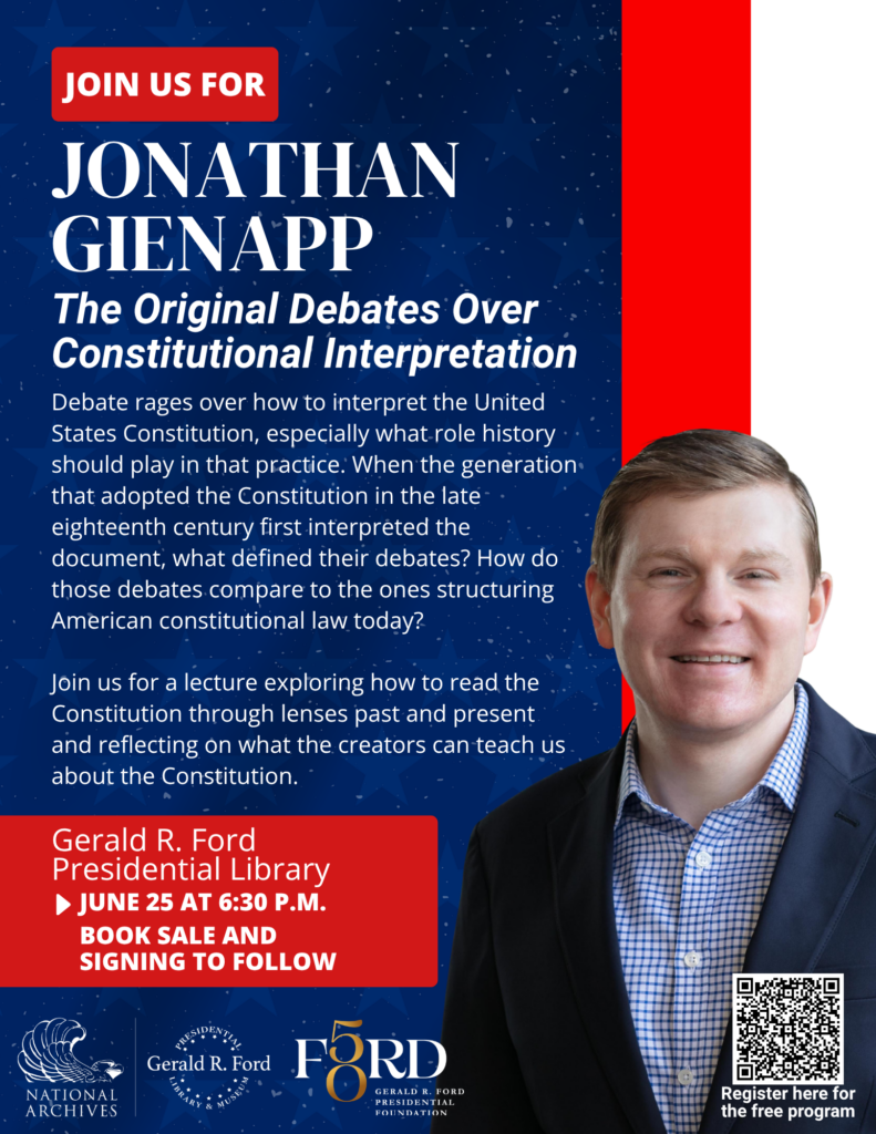 Gerald R. Ford Presidential Library Talk